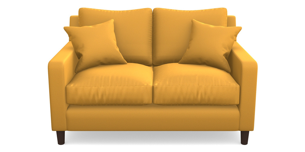 Product photograph of Stopham 2 Seater Sofa In Clever Glossy Velvet - Fools Gold from Sofas and Stuff Limited