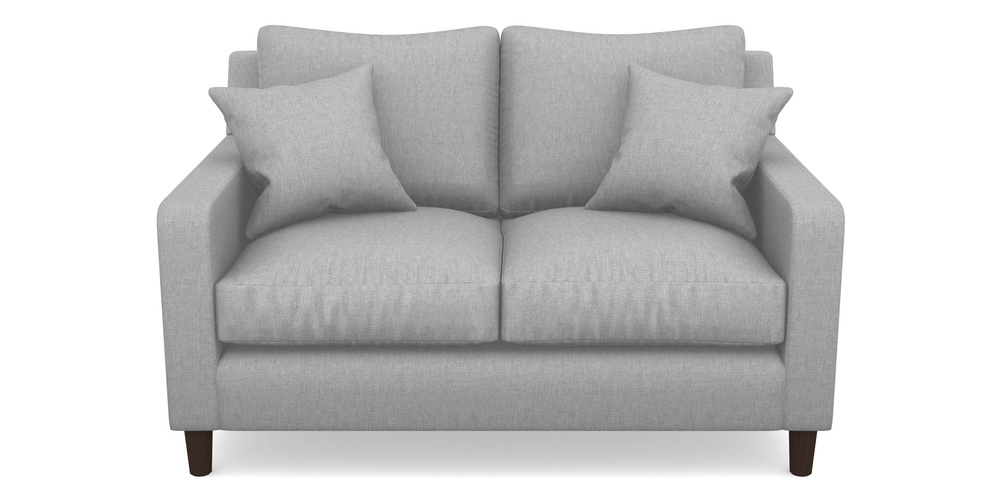 Product photograph of Stopham 2 Seater Sofa In Easy Clean Plain - Silver from Sofas and Stuff Limited