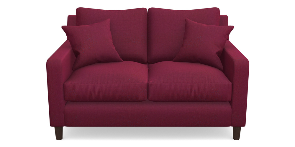 Product photograph of Stopham 2 Seater Sofa In House Velvet - Claret from Sofas and Stuff Limited