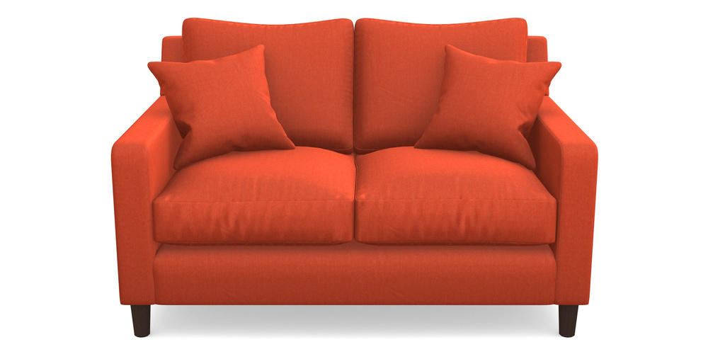 Product photograph of Stopham 2 Seater Sofa In House Velvet - Terracotta from Sofas and Stuff Limited