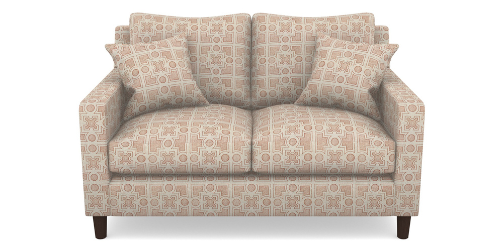 Product photograph of Stopham 2 Seater Sofa In Rhs Collection - Small Knot Garden Cotton Weave - Terracotta from Sofas and Stuff Limited