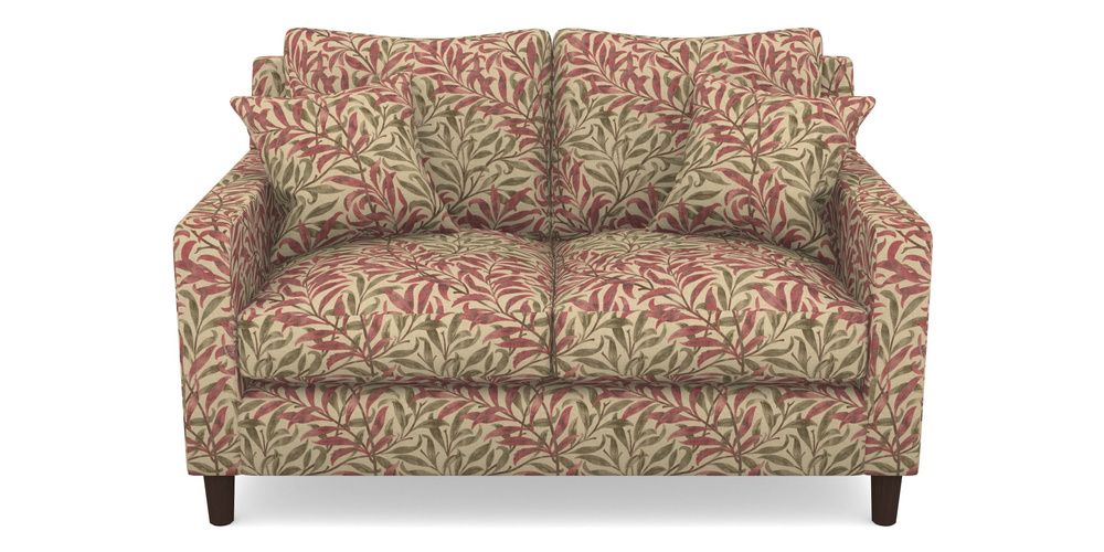 Product photograph of Stopham 2 Seater Sofa In V A Drawn From Nature - Willow Bough Large - Red from Sofas and Stuff Limited