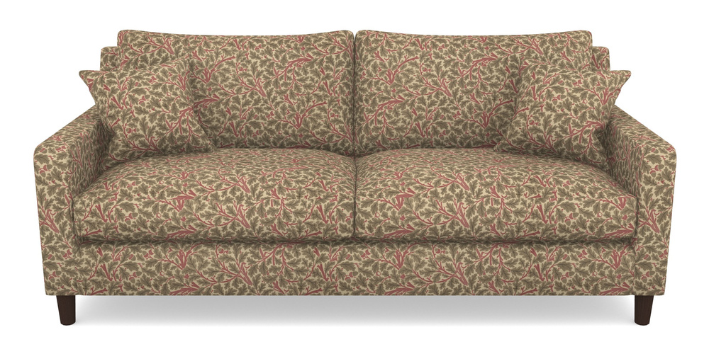 Product photograph of Stopham 3 Seater Sofa In V A Drawn From Nature Collection - Oak Tree - Red from Sofas and Stuff Limited