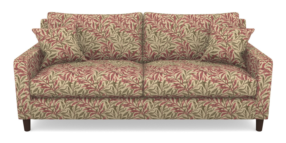 Product photograph of Stopham 3 Seater Sofa In V A Drawn From Nature - Willow Bough Large - Red from Sofas and Stuff Limited