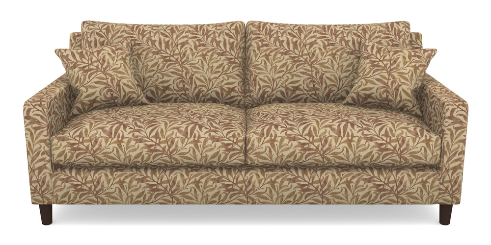 Product photograph of Stopham 3 Seater Sofa In V A Drawn From Nature - Willow Bough Large - Terracotta from Sofas and Stuff Limited