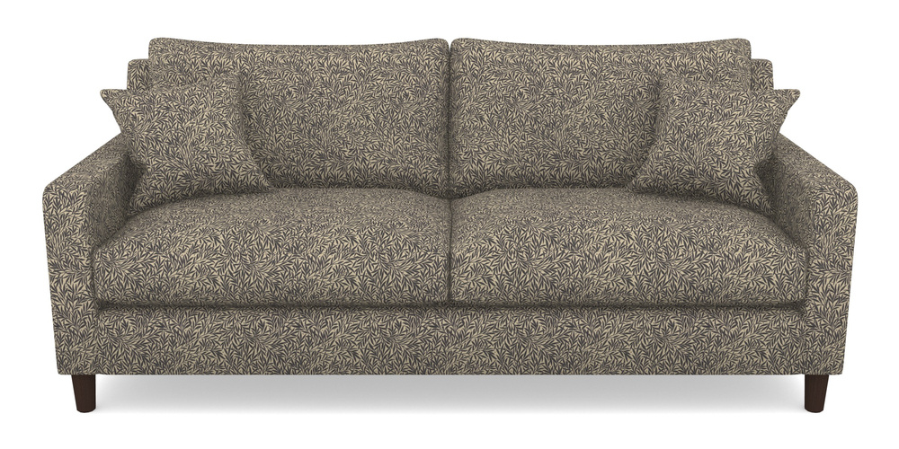 Product photograph of Stopham 3 Seater Sofa In V A Drawn From Nature Collection - Willow - Navy from Sofas and Stuff Limited