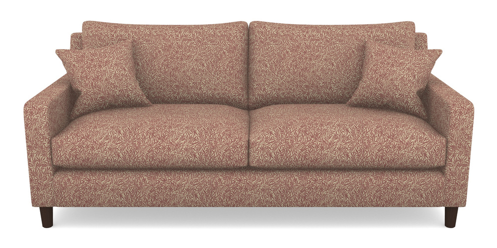 Product photograph of Stopham 3 Seater Sofa In V A Drawn From Nature Collection - Willow - Red from Sofas and Stuff Limited