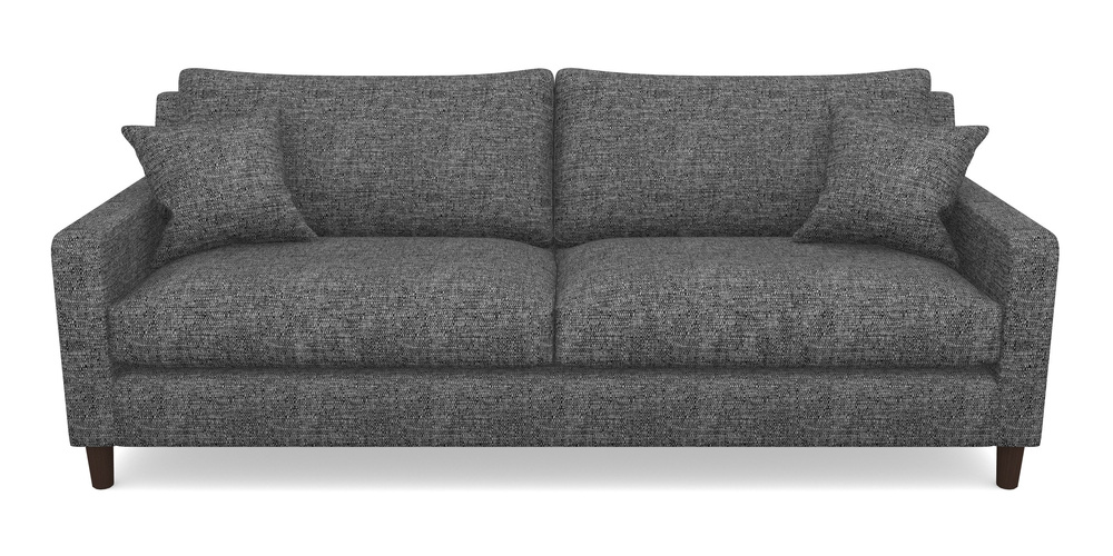 Product photograph of Stopham 4 Seater Sofa In Aqua Clean Hove - Charcoal from Sofas and Stuff Limited