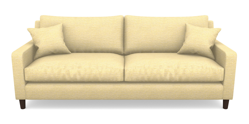 Product photograph of Stopham 4 Seater Sofa In Aqua Clean Hove - Lemon from Sofas and Stuff Limited