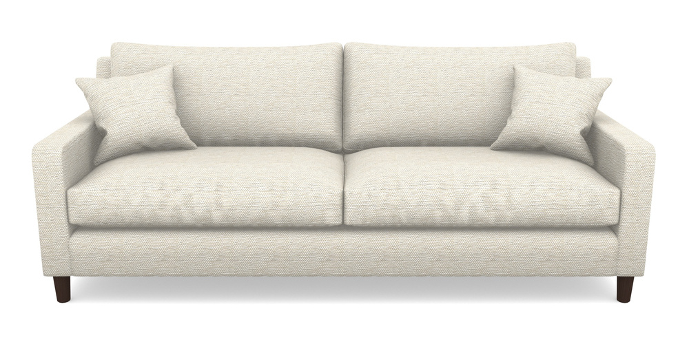 Product photograph of Stopham 4 Seater Sofa In Aqua Clean Oban - Pearl from Sofas and Stuff Limited