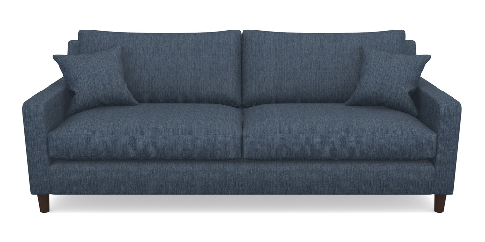 Product photograph of Stopham 4 Seater Sofa In Aqua Clean Tenby - Navy from Sofas and Stuff Limited