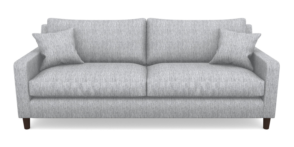 Product photograph of Stopham 4 Seater Sofa In Aqua Clean Tenby - Silver from Sofas and Stuff Limited