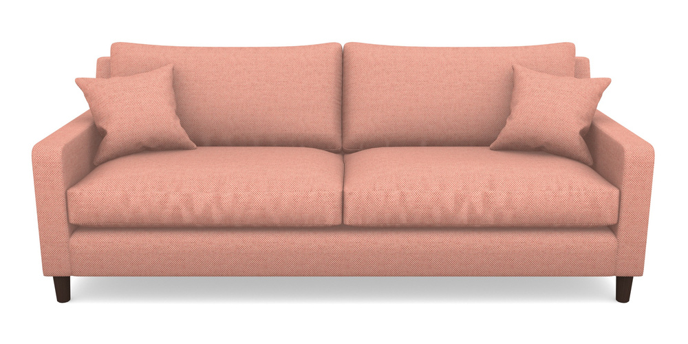 Product photograph of Stopham 4 Seater Sofa In Basket Weave - Peony from Sofas and Stuff Limited