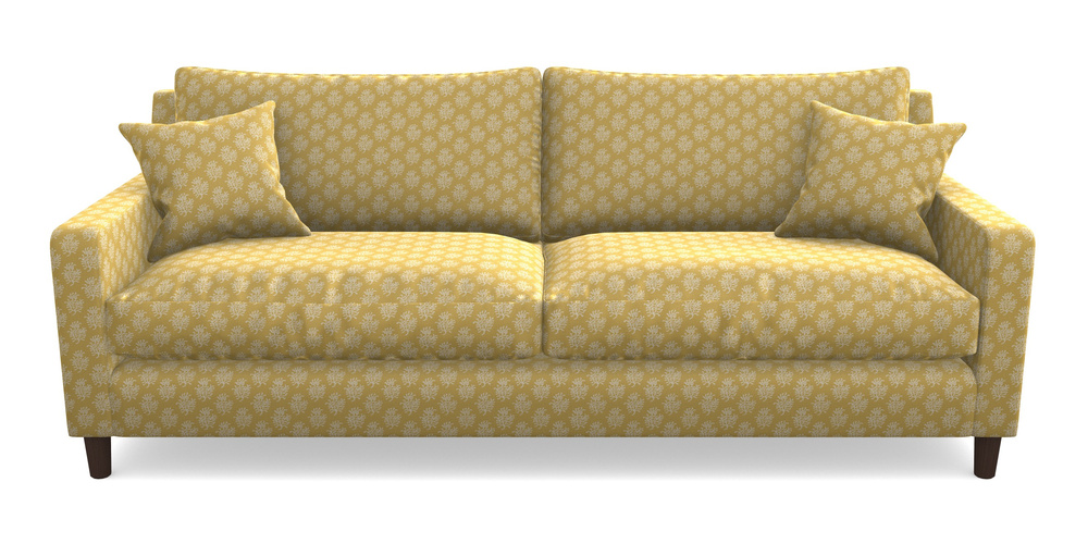Product photograph of Stopham 4 Seater Sofa In Cloth 21 - Coral 1 - Canary from Sofas and Stuff Limited