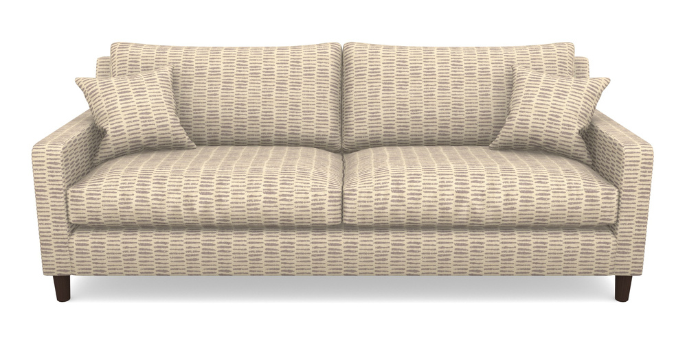 Product photograph of Stopham 4 Seater Sofa In Cloth 18 - Daub - Berry from Sofas and Stuff Limited