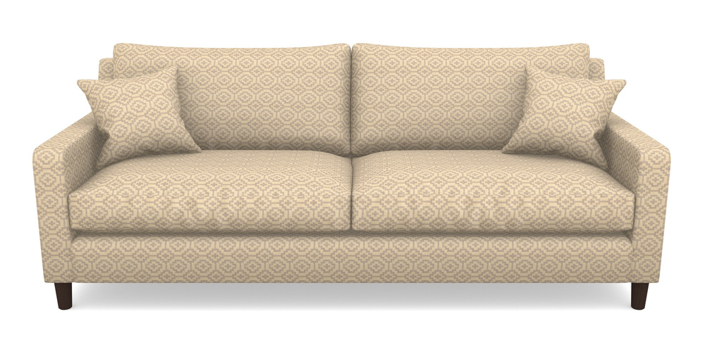 Product photograph of Stopham 4 Seater Sofa In Cloth 18 - Tile - Berry from Sofas and Stuff Limited