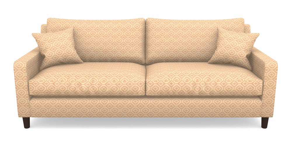 Product photograph of Stopham 4 Seater Sofa In Cloth 18 - Tile - Flamingo from Sofas and Stuff Limited