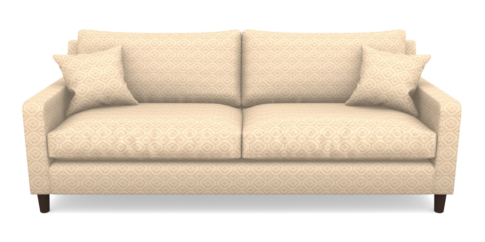 Product photograph of Stopham 4 Seater Sofa In Cloth 18 - Tile - Rose from Sofas and Stuff Limited