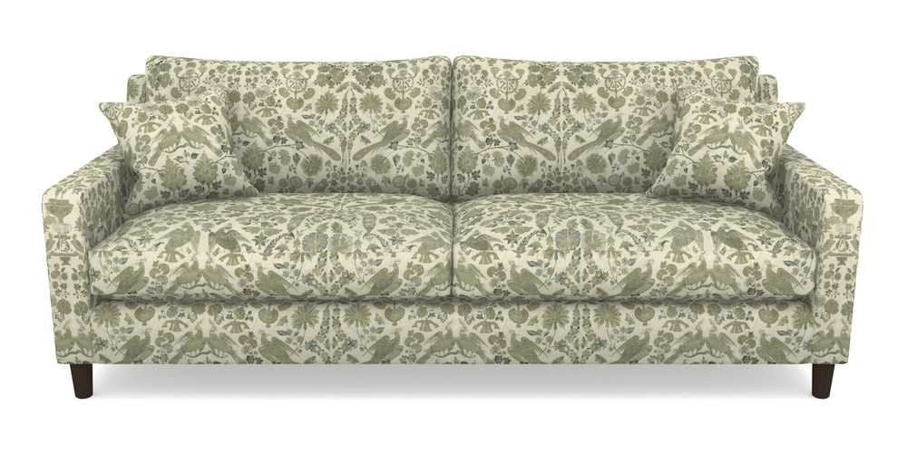 Product photograph of Stopham 4 Seater Sofa In V A Brompton Collection - Coromandel - Basil from Sofas and Stuff Limited