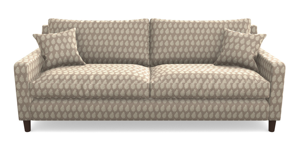 Product photograph of Stopham 4 Seater Sofa In Cloth 21 - Oak Leaf - Beech from Sofas and Stuff Limited