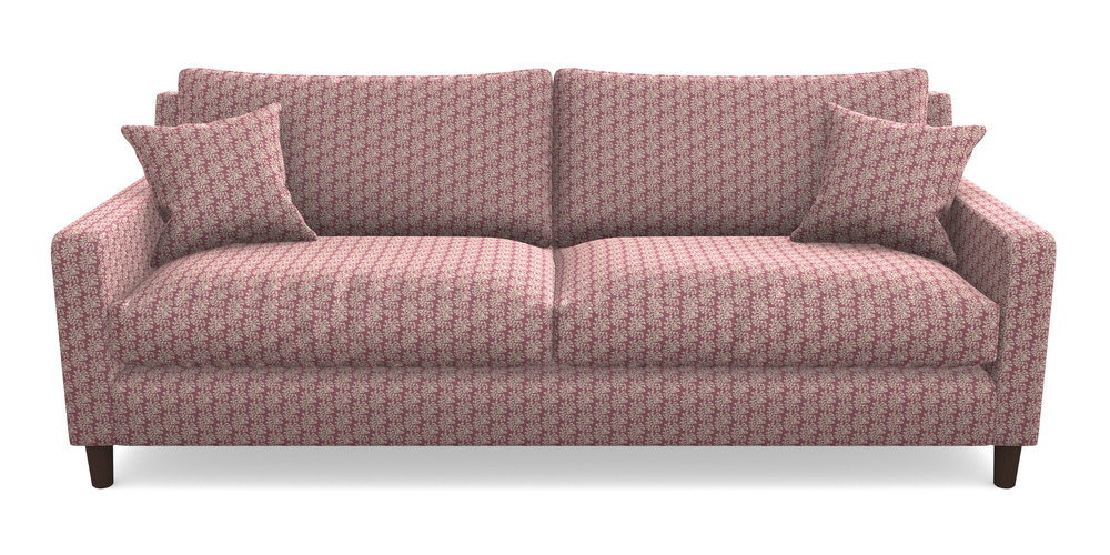 Product photograph of Stopham 4 Seater Sofa In Cloth 21 - Spring Twig - Cassis from Sofas and Stuff Limited