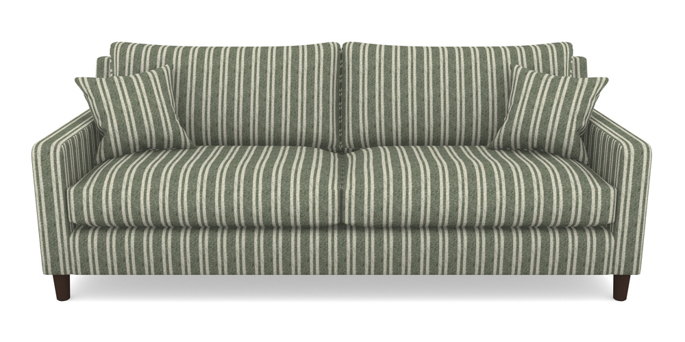 Product photograph of Stopham 4 Seater Sofa In Cloth 22 - Barcode - Courgette from Sofas and Stuff Limited