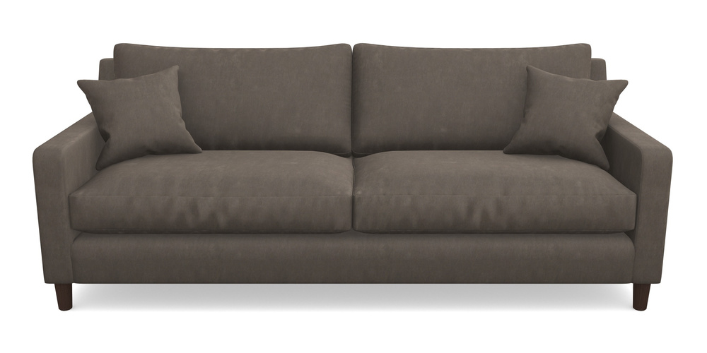 Product photograph of Stopham 4 Seater Sofa In Clever Tough And Eco Velvet - Chrome from Sofas and Stuff Limited