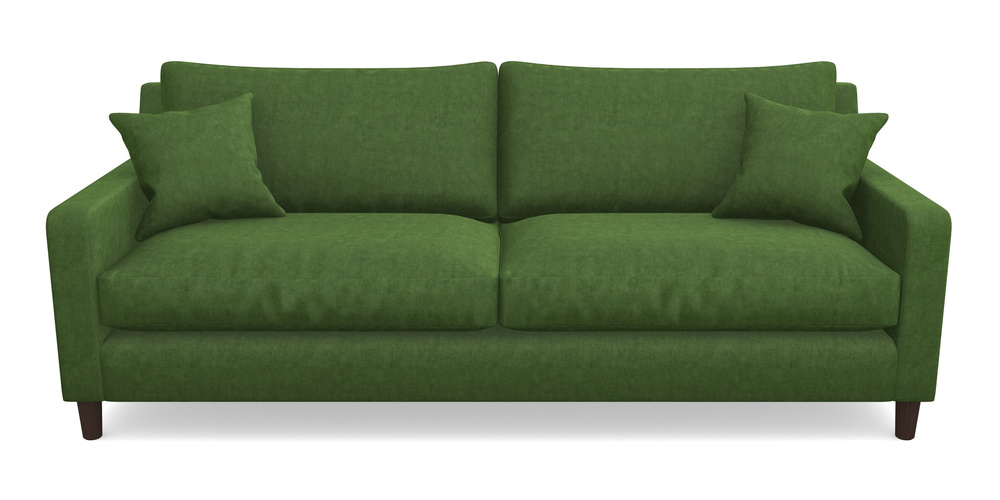 Product photograph of Stopham 4 Seater Sofa In Clever Tough And Eco Velvet - Shamrock from Sofas and Stuff Limited
