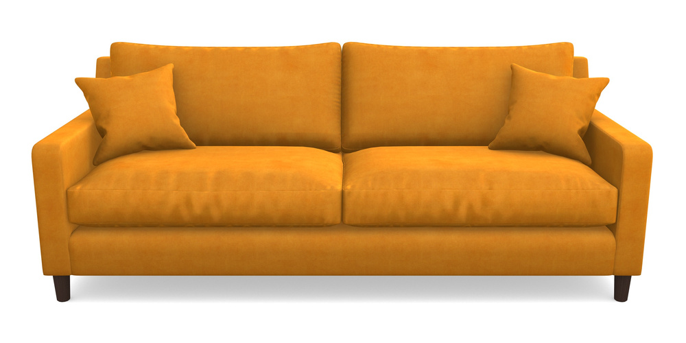 Product photograph of Stopham 4 Seater Sofa In Clever Tough And Eco Velvet - Spice from Sofas and Stuff Limited