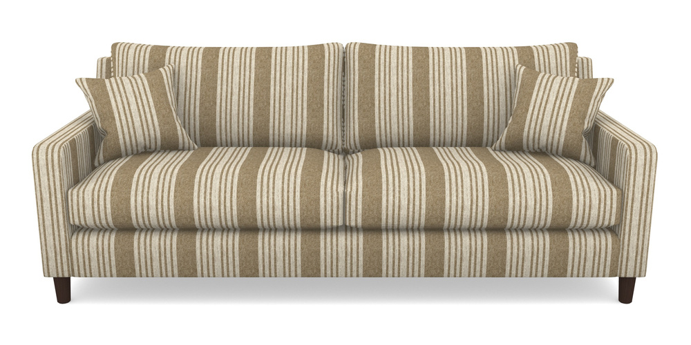 Product photograph of Stopham 4 Seater Sofa In Cloth 22 - Bayadere - Fallen Leaf from Sofas and Stuff Limited