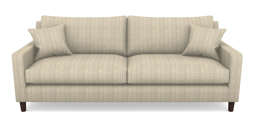 Product photograph of Stopham 4 Seater Sofa In Cloth 20 - Design 1 - Natural Herringbone from Sofas and Stuff Limited