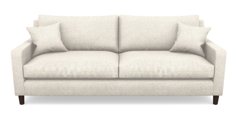 Product photograph of Stopham 4 Seater Sofa In Dundee Herringbone - Linen from Sofas and Stuff Limited