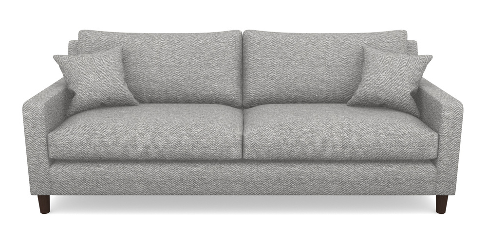 Product photograph of Stopham 4 Seater Sofa In Dundee Herringbone - Marble from Sofas and Stuff Limited