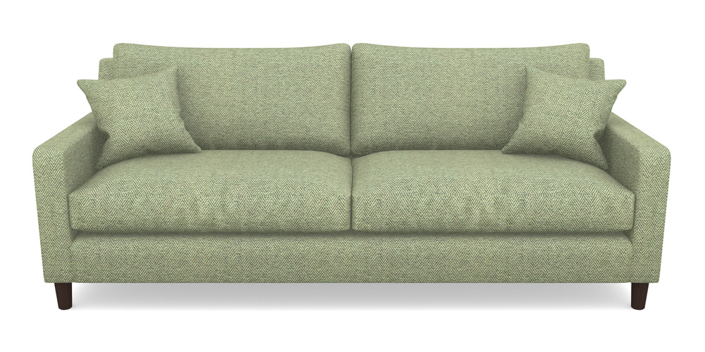 Product photograph of Stopham 4 Seater Sofa In Dundee Herringbone - Sage from Sofas and Stuff Limited