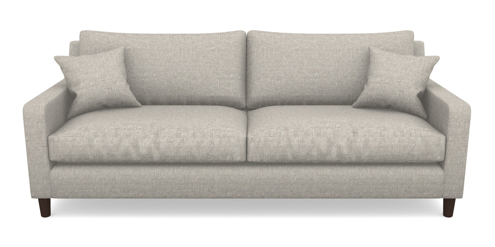 Product photograph of Stopham 4 Seater Sofa In Easy Clean Plain - Dove from Sofas and Stuff Limited