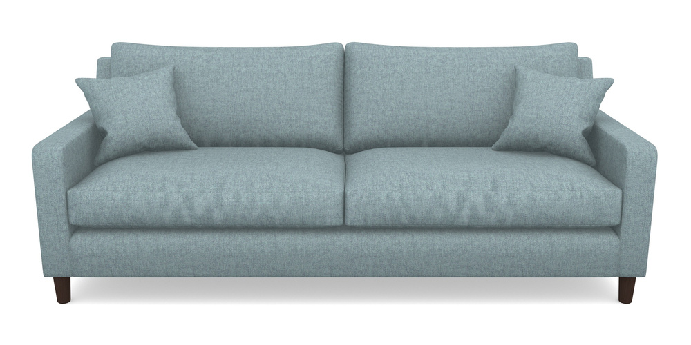 Product photograph of Stopham 4 Seater Sofa In Easy Clean Plain - Polar from Sofas and Stuff Limited