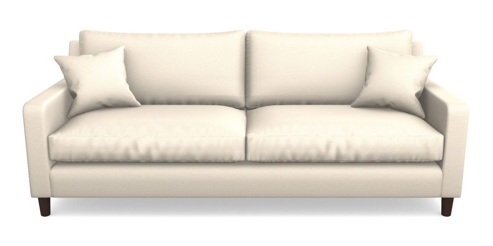 Product photograph of Stopham 4 Seater Sofa In Eco Washable Cotton - Eggshell from Sofas and Stuff Limited