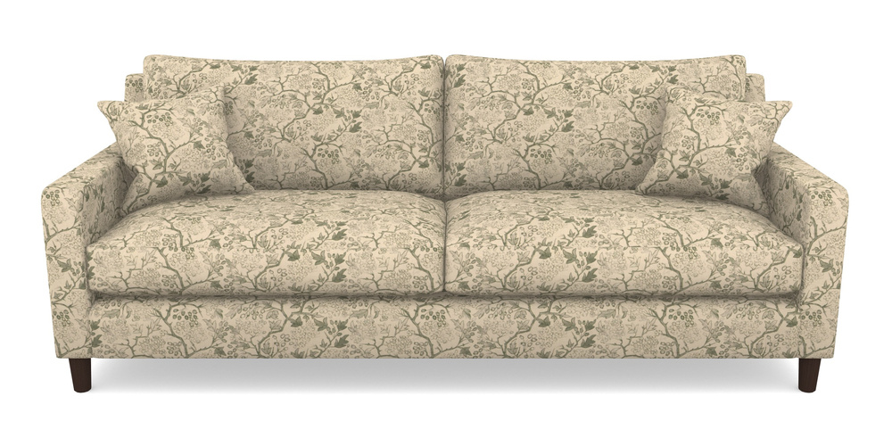 Product photograph of Stopham 4 Seater Sofa In Rhs Collection - Gertrude Jekyll Linen Cotton Blend - Green from Sofas and Stuff Limited