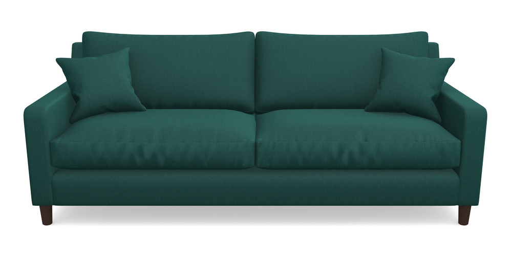 Product photograph of Stopham 4 Seater Sofa In House Velvet - Peacock from Sofas and Stuff Limited