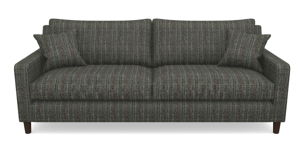 Product photograph of Stopham 4 Seater Sofa In Harris Tweed House - Harris Tweed House Grey from Sofas and Stuff Limited