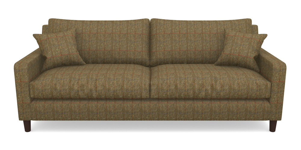 Product photograph of Stopham 4 Seater Sofa In Harris Tweed House - Harris Tweed House Green from Sofas and Stuff Limited