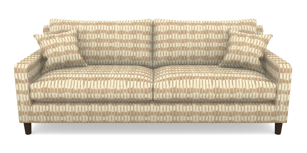Product photograph of Stopham 4 Seater Sofa In V A Brompton Collection - Ikat - Assam Tea from Sofas and Stuff Limited