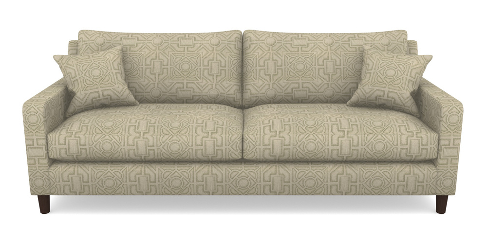 Product photograph of Stopham 4 Seater Sofa In Rhs Collection - Large Knot Garden Linen - Pistachio from Sofas and Stuff Limited
