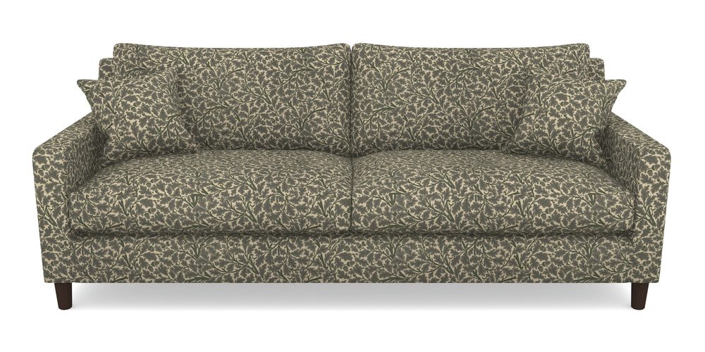 Product photograph of Stopham 4 Seater Sofa In V A Drawn From Nature Collection - Oak Tree - Dark Green from Sofas and Stuff Limited