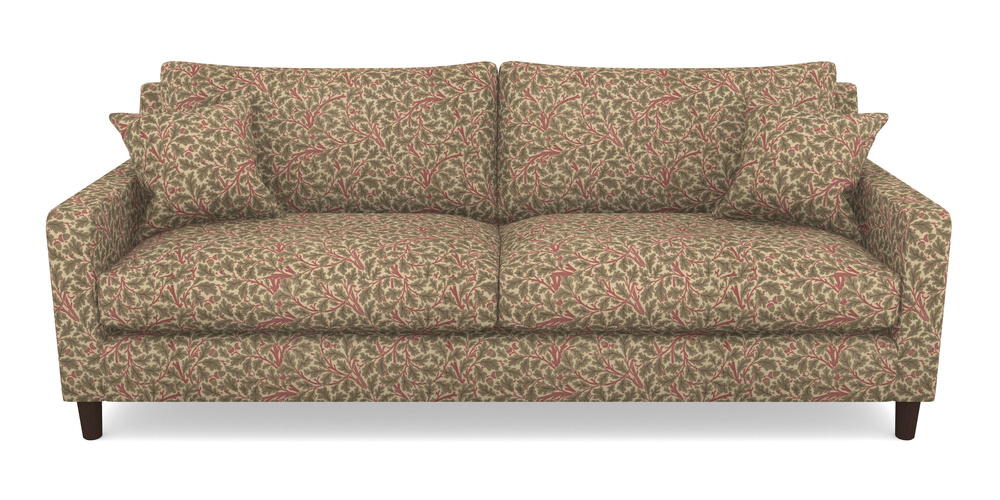 Product photograph of Stopham 4 Seater Sofa In V A Drawn From Nature Collection - Oak Tree - Red from Sofas and Stuff Limited