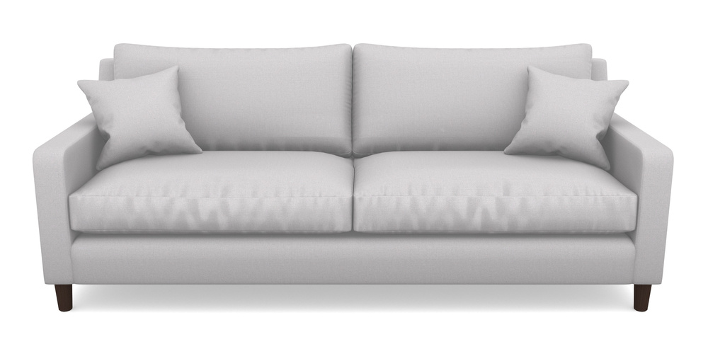 Product photograph of Stopham 4 Seater Sofa In Plain Linen Cotton - Seal from Sofas and Stuff Limited