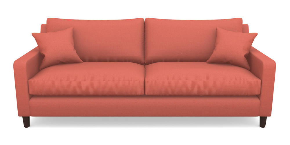 Product photograph of Stopham 4 Seater Sofa In Plain Linen Cotton - Tequila Sunset from Sofas and Stuff Limited