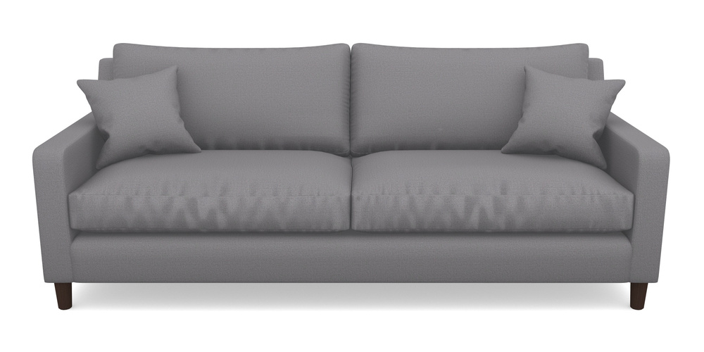 Product photograph of Stopham 4 Seater Sofa In Plain Linen Cotton - Thor from Sofas and Stuff Limited