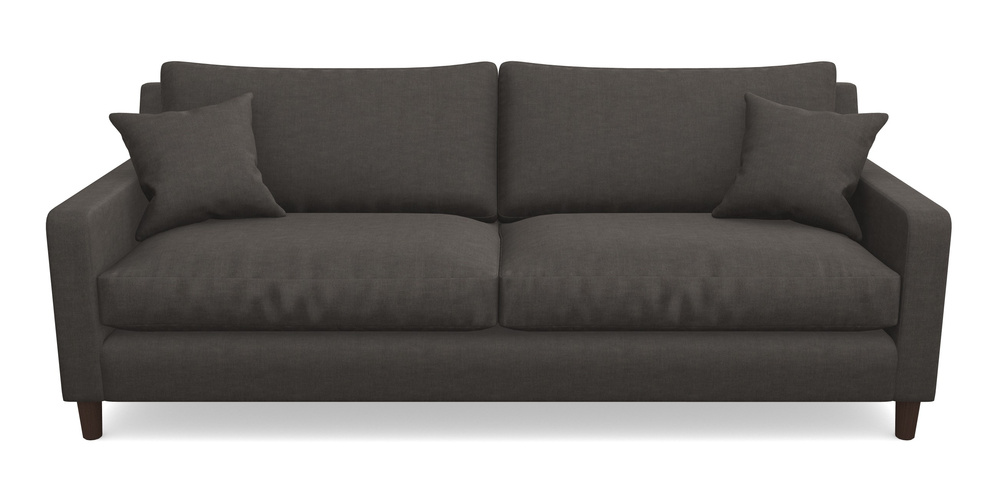 Product photograph of Stopham 4 Seater Sofa In Super Soft Velvet - Mocha from Sofas and Stuff Limited