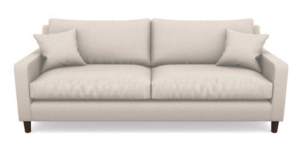 Product photograph of Stopham 4 Seater Sofa In Two Tone Plain - Biscuit from Sofas and Stuff Limited